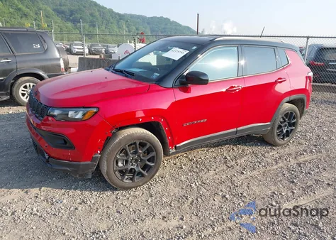 2024 Jeep Compass Latitude 4X4 from USA, damaged, VIN 3C4NJDBN8RT592122